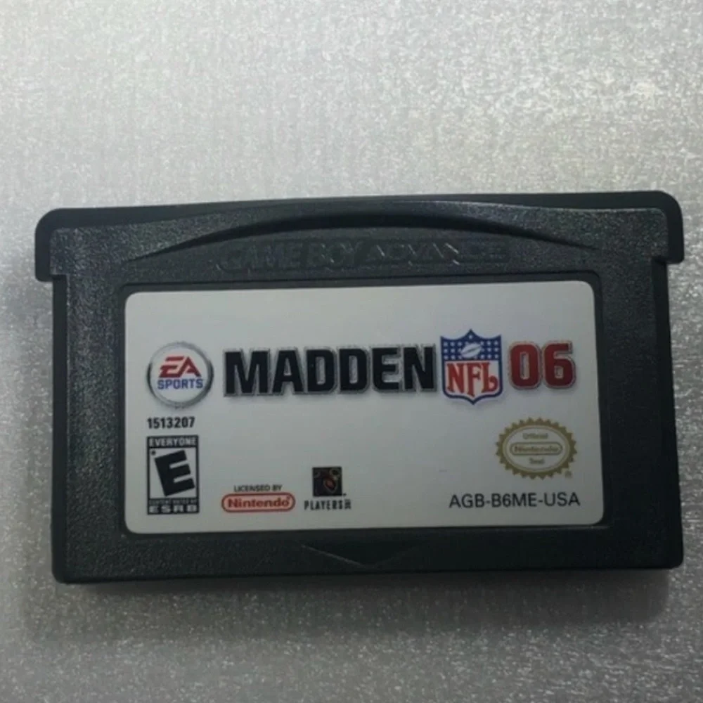 NINTENDO GAME BOY ADVANCE MADDEN NFL 06